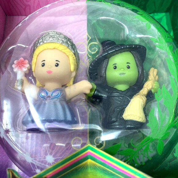 Little People Glinda & Elphaba Wicked For Good Collector Figures Limited Edition - Picture 11 of 11